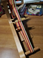 Weaving the inkle braid